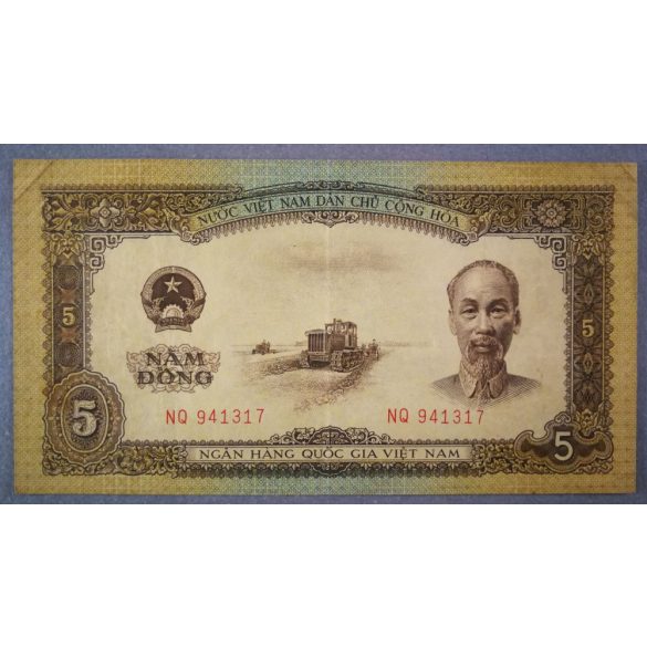 Vietnám 5 Dong 1958 VF-