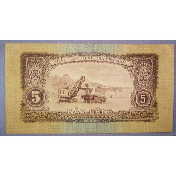 Vietnám 5 Dong 1958 VF-