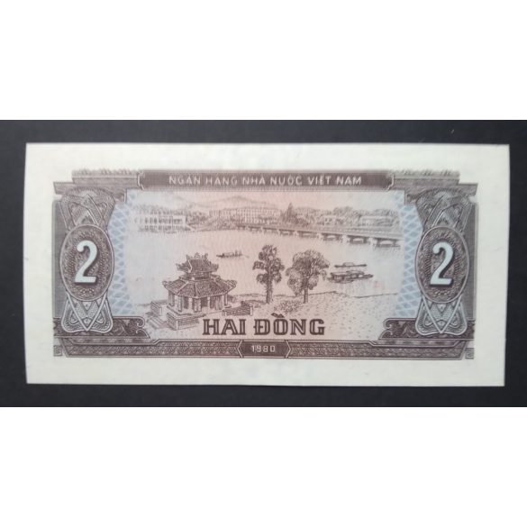 Vietnám 2 Dong 1980 Unc