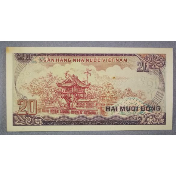 Vietnám 20 Dong 1985 aUNC-