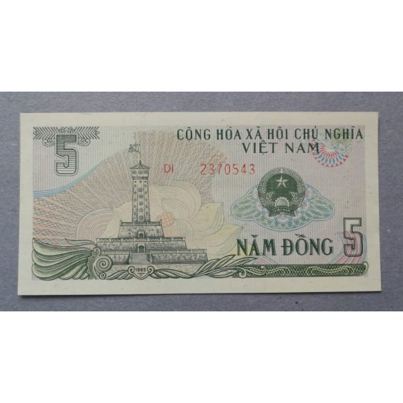 Vietnam 5 Dong 1985 UNC