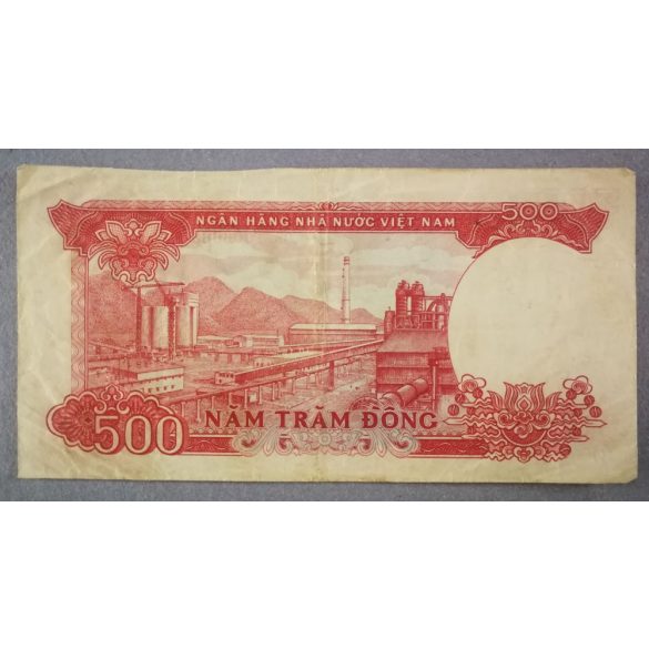 Vietnám 500 Dong 1985 F
