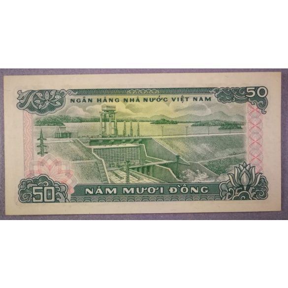Vietnám 50 Dong 1985 aUNC