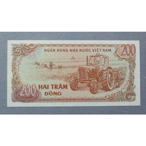 Vietnám 200 Dong 1987 UNC