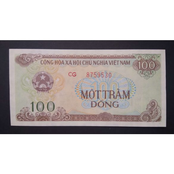 Vietnám 100 Dong 1991 UNC 