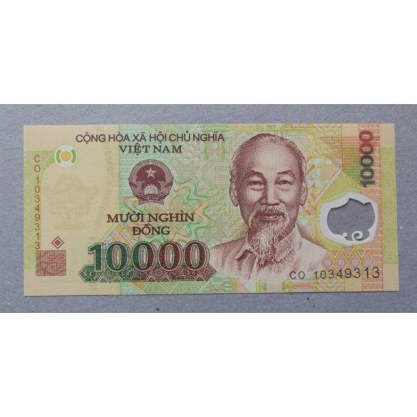 Vietnám 10000 Dong 2010 UNC