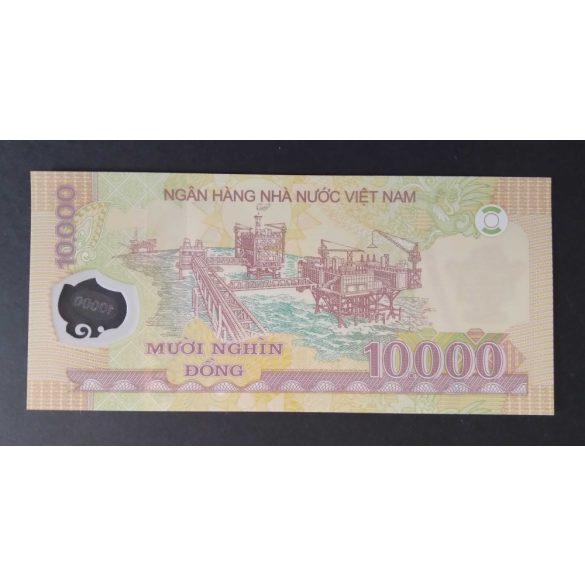 Vietnám 10000 Dong 2010 UNC