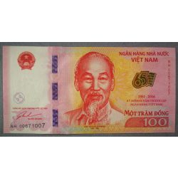 Vietnám 100 Dong 2016 UNC