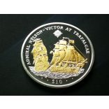 British Virgin Islands 10 Dollars 2008 28.6 g silver