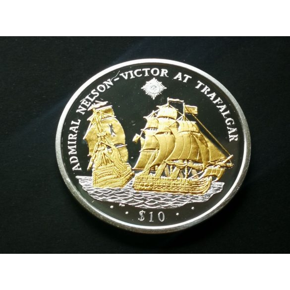 British Virgin Islands 10 Dollars 2008 28.6 g silver