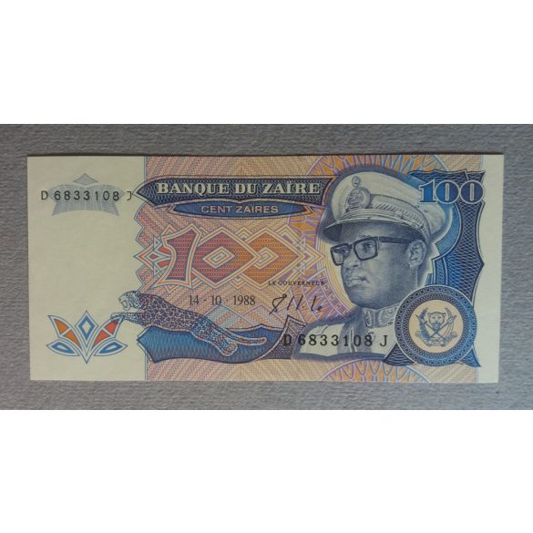 Zaire 100 Zaires 1988 UNC