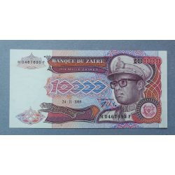 Zaire 10000 Zaires 1989 UNC