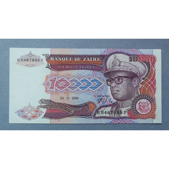 Zaire 10000 Zaires 1989 UNC