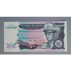 Zaire 20000 Zaires 1991 UNC