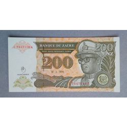 Zaire 200 Zaires 1994 UNC