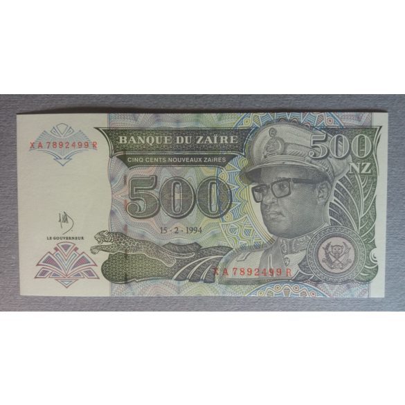 Zaire 500 Zaires 1994 UNC