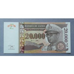 Zaire 20000 Zaires 1996 UNC