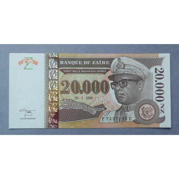 Zaire 20000 Zaires 1996 UNC