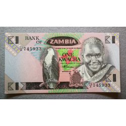 Zambia 1 Kwacha 1986 UNC