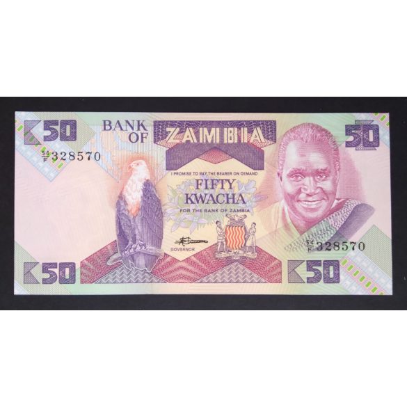 Zambia 50 Kwacha 1986 UNC