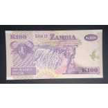 Zambia 100 Kwacha 2003 UNC
