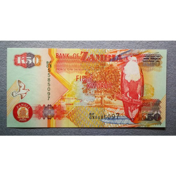 Zambia 50 Kwacha 2006 UNC