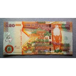 Zambia 20000 Kwacha 2009 UNC