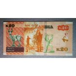 Zambia 20 Kwacha 2018 UNC