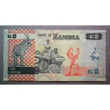 Zambia 2 Kwacha 2018 UNC