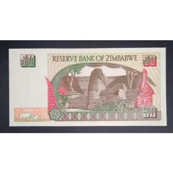 Zimbabwe 50 Dollars 1994 UNC 