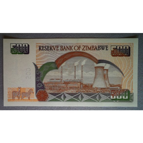 Zimbabwe 500 Dollars 2004 UNC