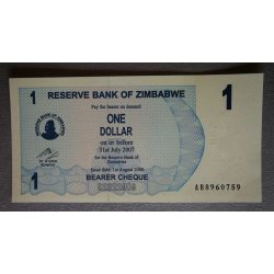 Zimbabwe 1 Dollar 2006 UNC