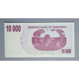 Zimbabwe 10000 Dollars 2006 UNC