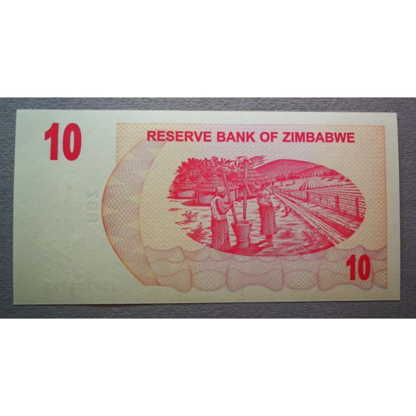 Zimbabwe 10 Dollars 2006 UNC