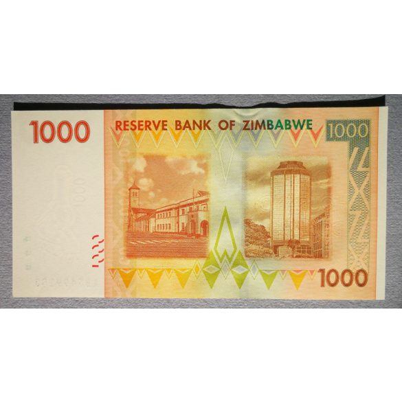 Zimbabwe 1000 Dollars 2007 UNC