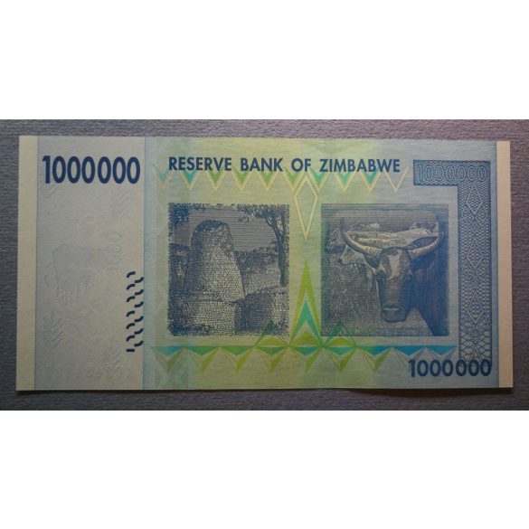 Zimbabwe 1000000 Dollars 2008 UNC