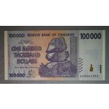 Zimbabwe 100000 Dollars 2008 UNC
