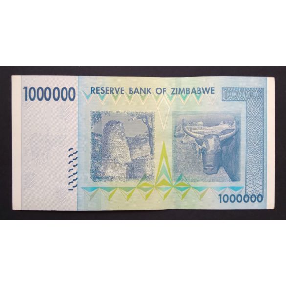 Zimbabwe 1 millió Dollar 2008 UNC-
