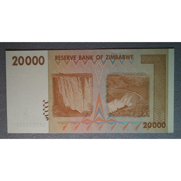 Zimbabwe 20000 Dollars 2008 UNC