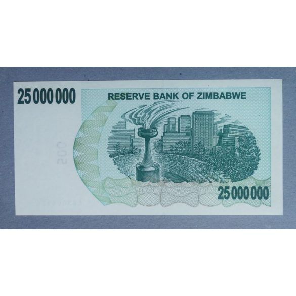 Zimbabwe 25.000.000 Dollars 2008 UNC
