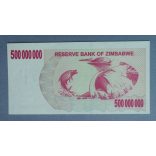 Zimbabwe 500.000.000 Dollars 2008 UNC-
