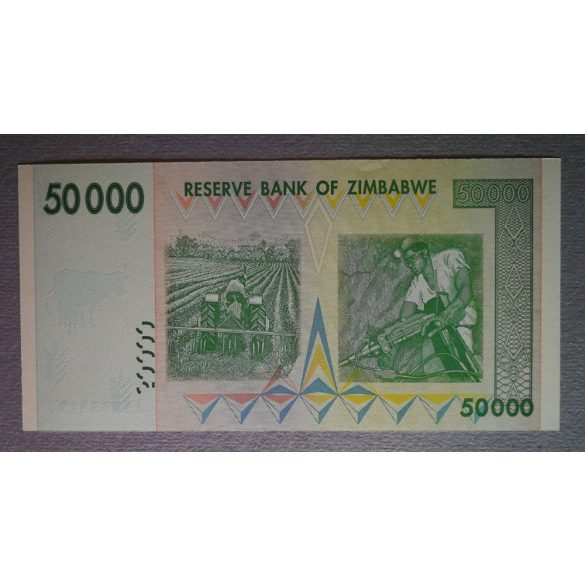 Zimbabwe 50000 Dollars 2008 UNC