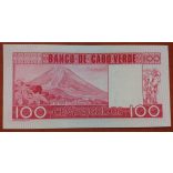 Cape Verde 100 Escudos 1977 UNC