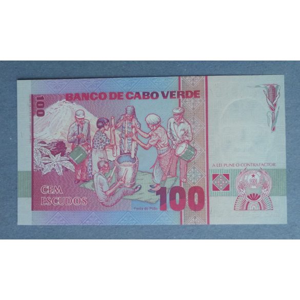 Zöld-foki szigetek 100 Escudos 1989 UNC