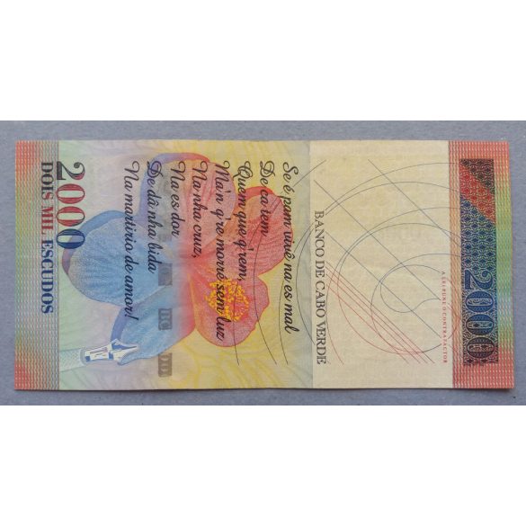 Cape Verde 2000 Escudos 1999 F+