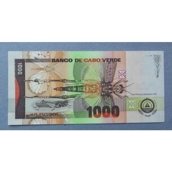 Cape Verde 1000 Escudos 2002 UNC