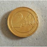 Belgium 2 Euro 2014 gilded aUNC+
